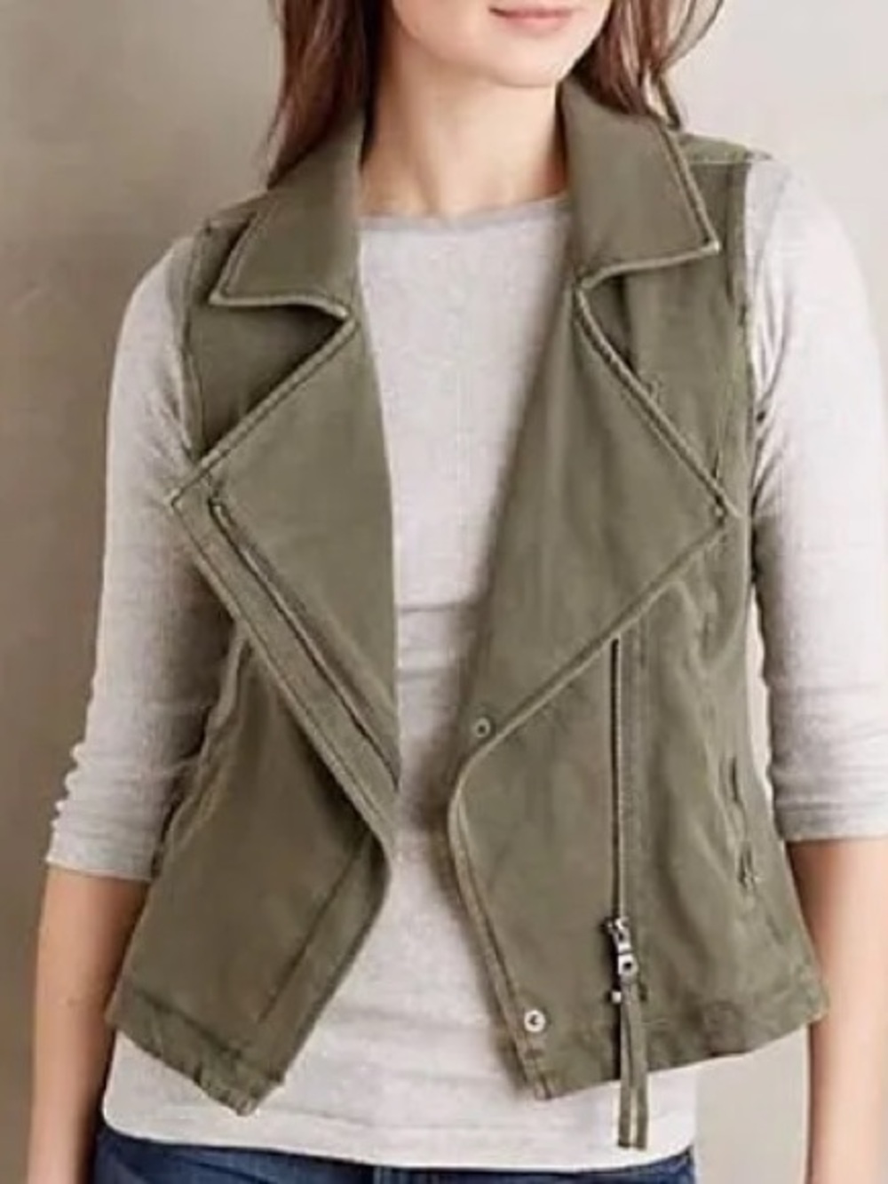 Anthropologie Marrakech Moto Vest